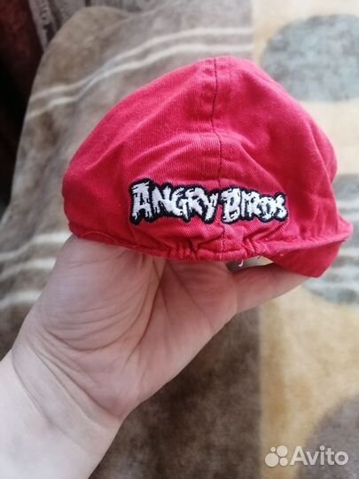 Кепка angry birds красная
