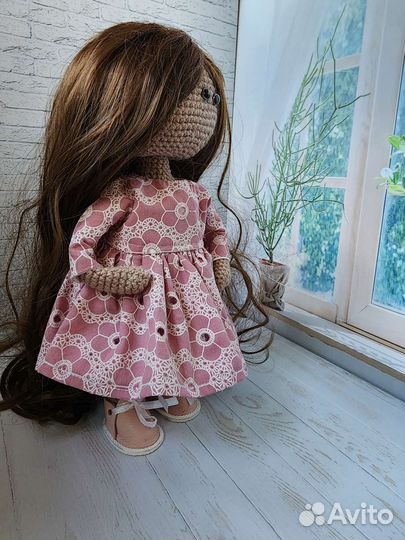 Кукла интерьерная крючком ручная работа