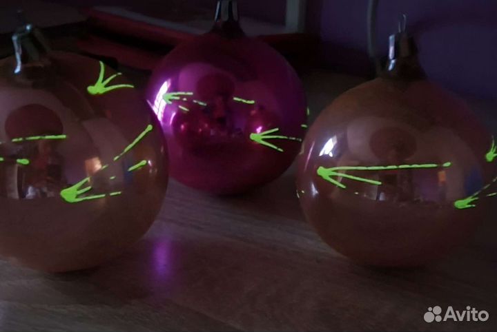 Елочные игрушки СССР шары 