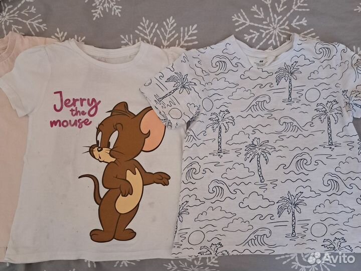 Футболки и лонги р.116 122