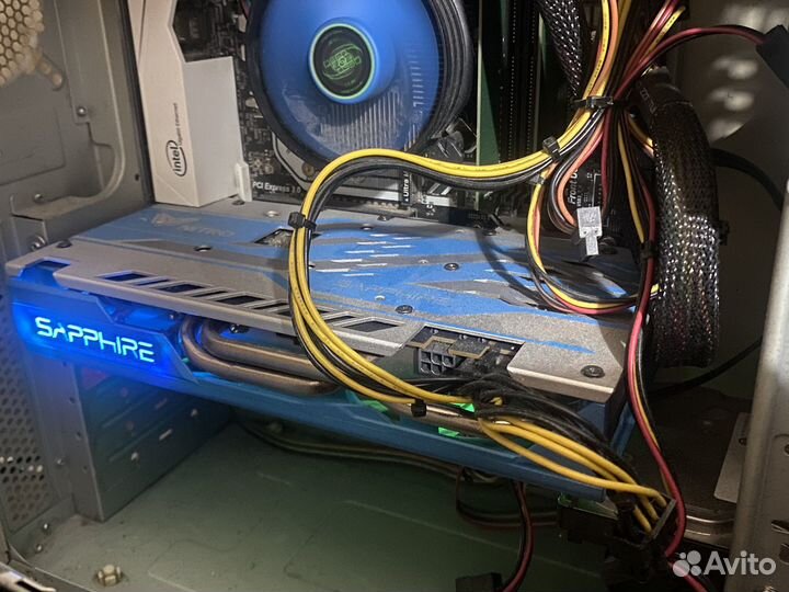 Видеокарта rx580 sapphire nitro