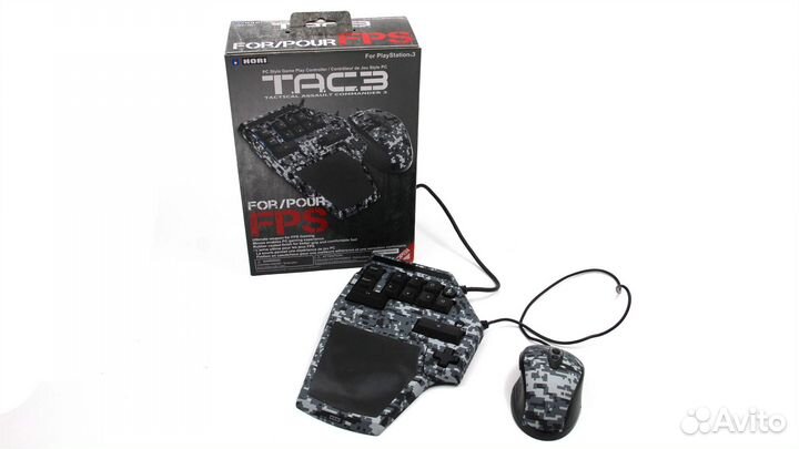 Игровая мышь и Кейпад Hori (T.A.C.3) Camouflage дл