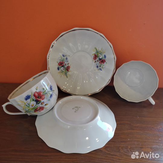 Чайная пара СССР Вербилки