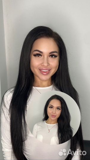 Прикорневой объём в авторской технике