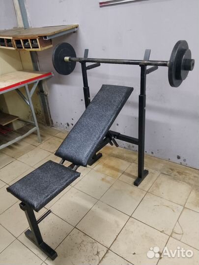 Тренажёр для жима штанги