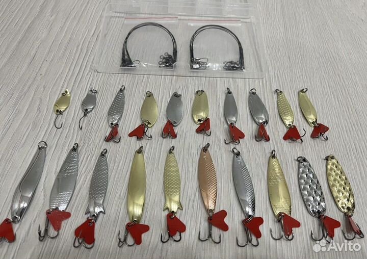 Блесна вертушки наборы новые