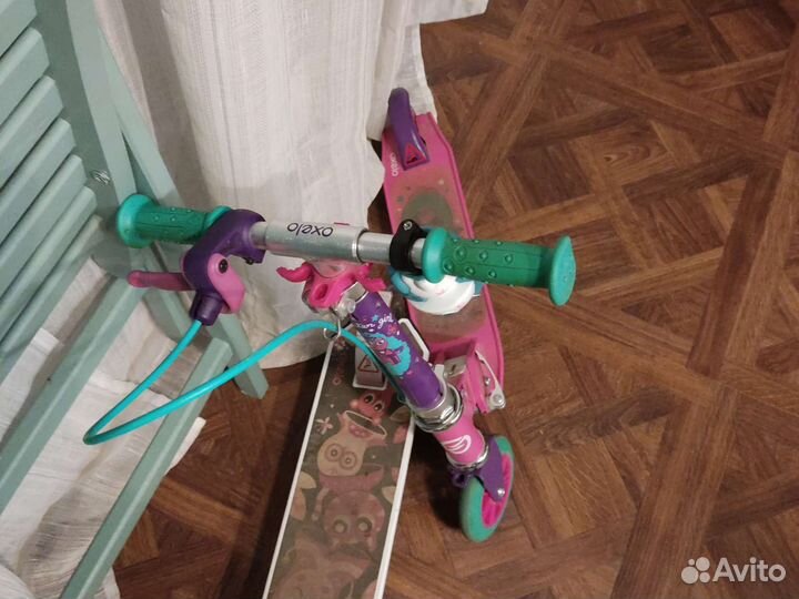 Самокат детский двухколесный бу