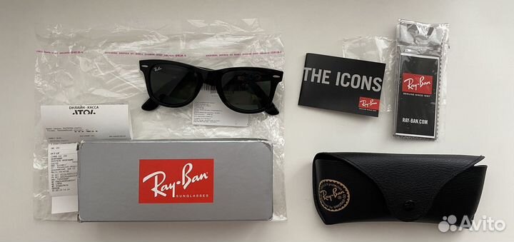 Очки Ray-Ban Wayfarer 2140 901 оригинал новые