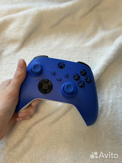 Геймпад Xbox Series S/X shock blue (синий)