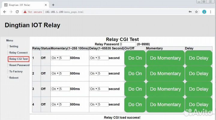 ESP32 4CH ETH wifi 485 CAS PLC IoT