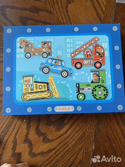 Конструктор автомастерская djeco