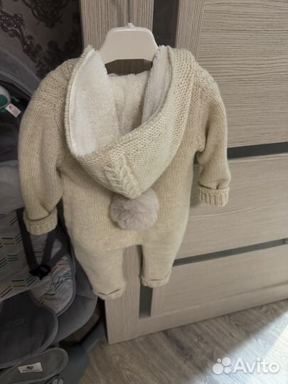 Теплый комбинезон 68-74