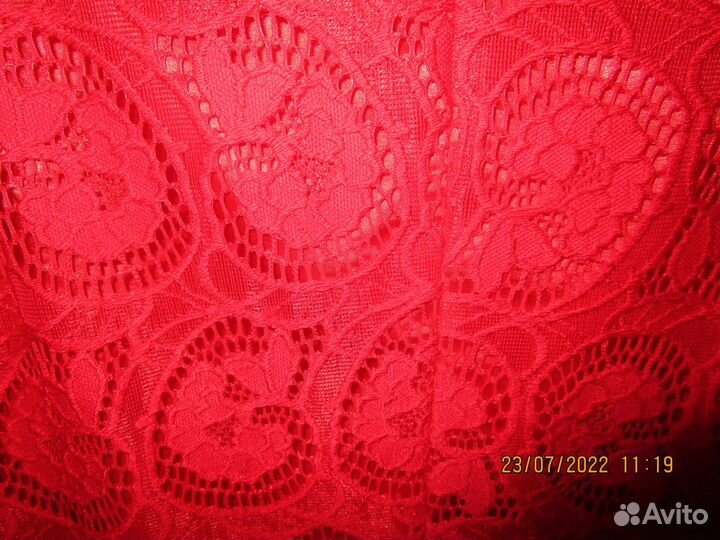 Платье гипюровое р. 52