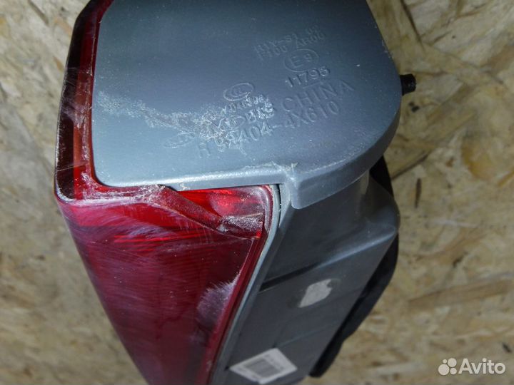 Фонарь правый внутренний Kia Rio 3 (2015-2017) Led