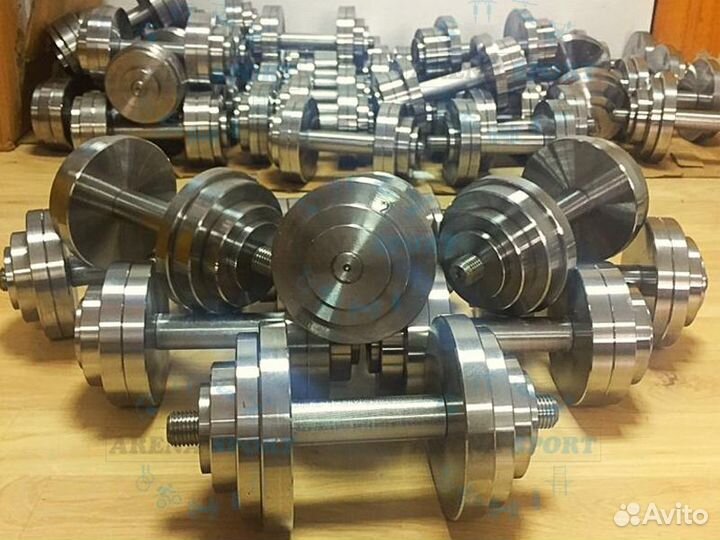 Гантели разборные