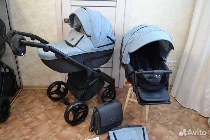 Коляска Adamex Cortina 2в1 на гарантии