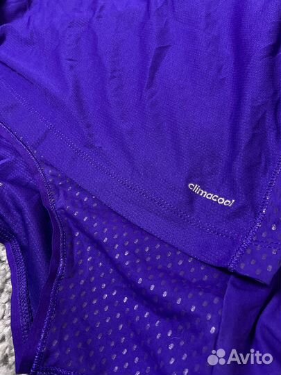 Футболка Adidas Climacool/фиолетовая/48-50