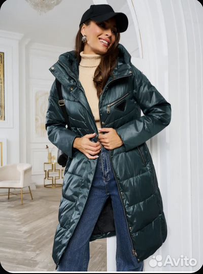 Пуховик пальто демисезонный