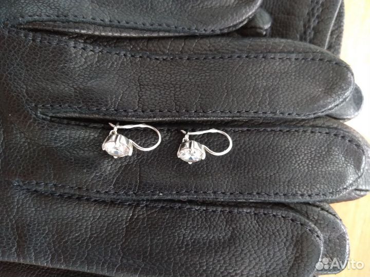 Серьги серебро 925