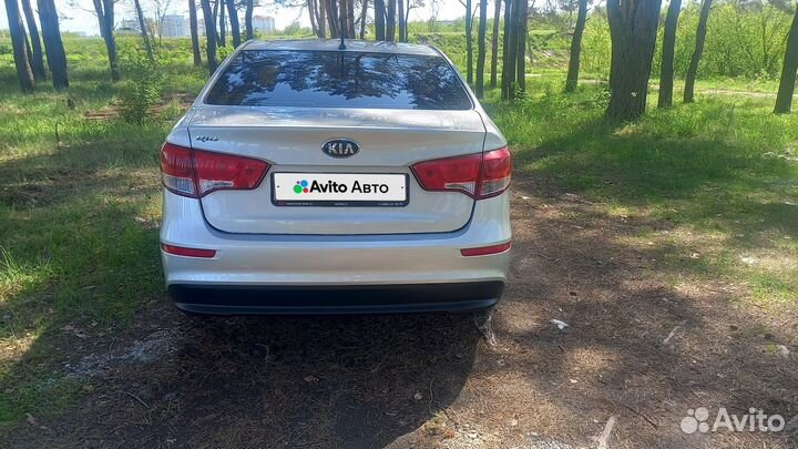 Kia Rio 1.6 МТ, 2016, 117 200 км