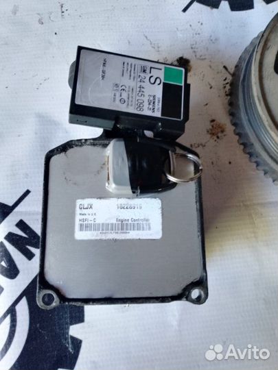 Блок управления двигателем Opel Astra G X16XEL