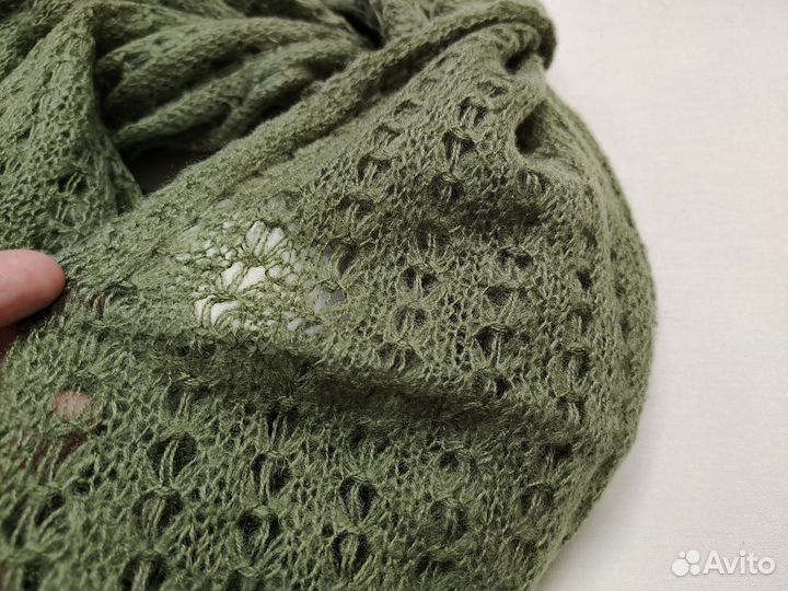 Ажурный шарф хомут