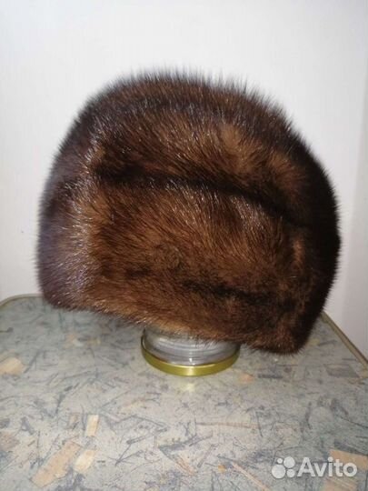Шапка норковая женская