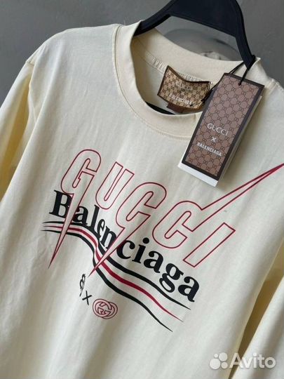 Gucci Balenciaga футболка