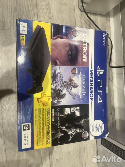 Sony playstation 4 slim (1tb) (cuh-2208b)
