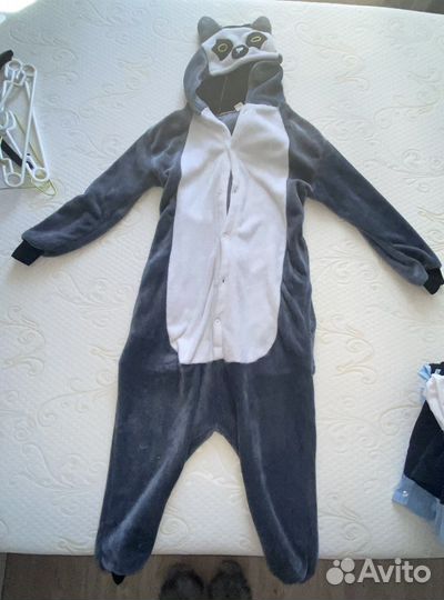 Пижама кигуруми лемур