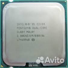 Процессор Intel Pentium Dual Core E2180 (775, 2.0G