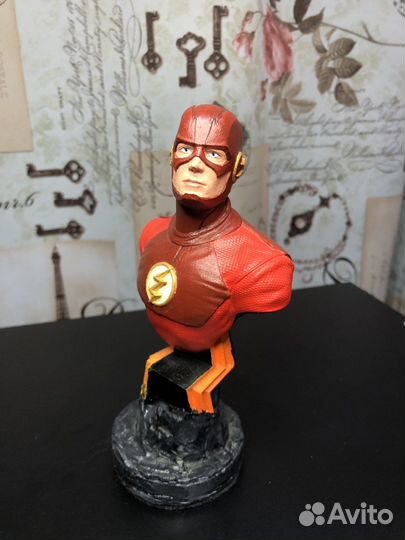 Флэш гипсовый бюст