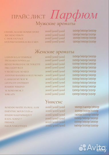 Парфюмерия