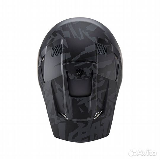 Мотошлем Leatt Moto 3.5 Helmet Kit Stealth, S разм