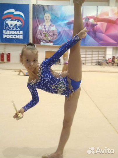 Купальник для художественной гимнастики р.128-134