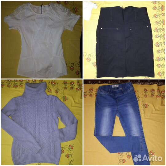 Одежда пакетом 140-146 рост на девочку