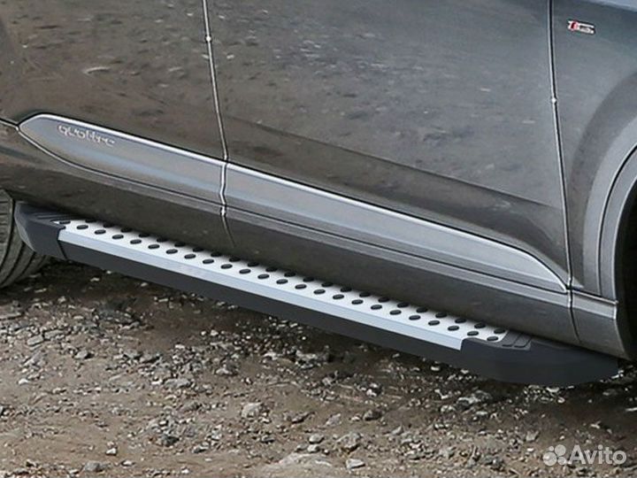 Подножки боковые пороги Haval Jolion Restyling, 2024+ Rival D180AL.9404.1