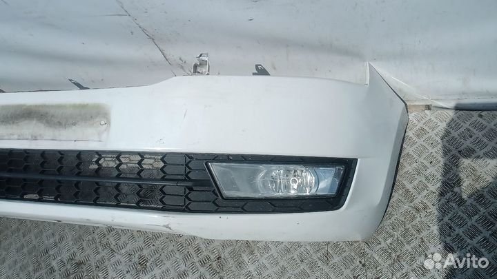 Бампер передний skoda rapid 2013