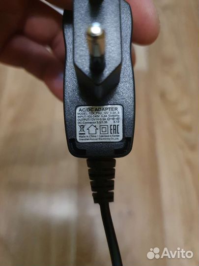 Адаптер блок питания 12v