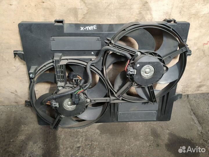 Диффузор с вентилятором Jaguar X-Type