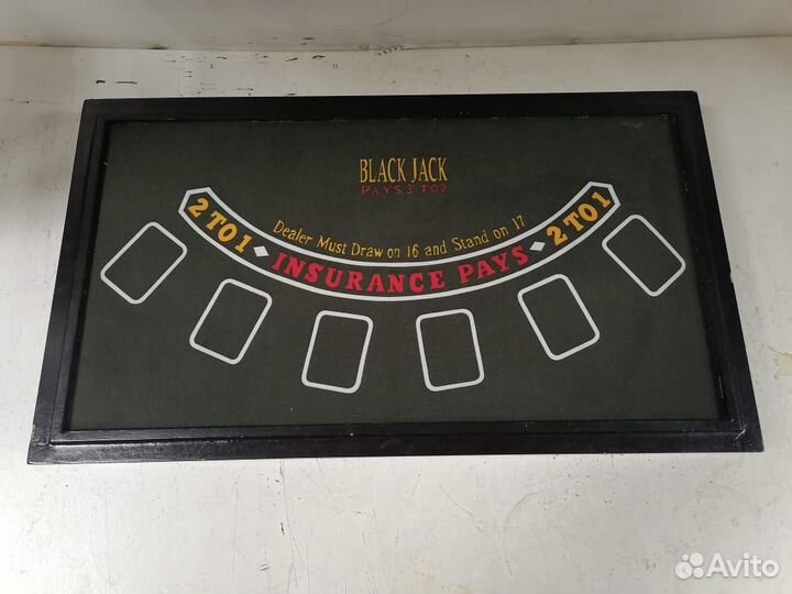 Игральный набор рулетка и Black Jack