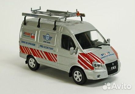 Анс N59 газ 27527 Соболь Техпомощь 1:43