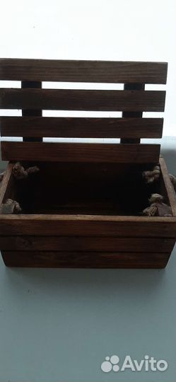 Ящик деревянный подарочный