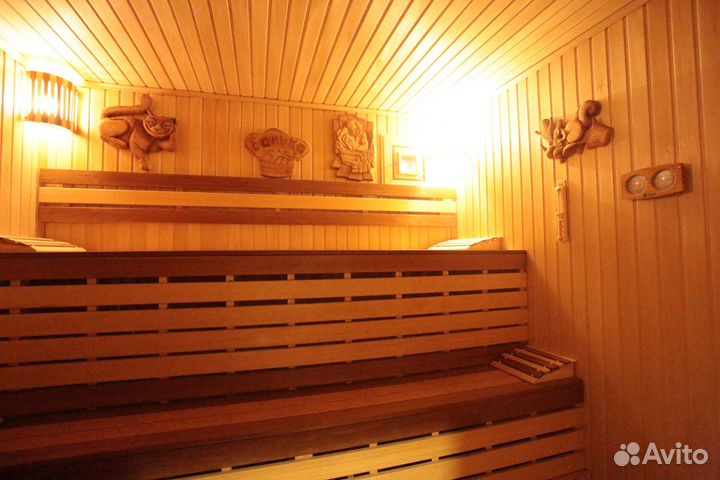 Русская баня на дровах