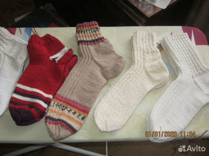 Носки ручной работы