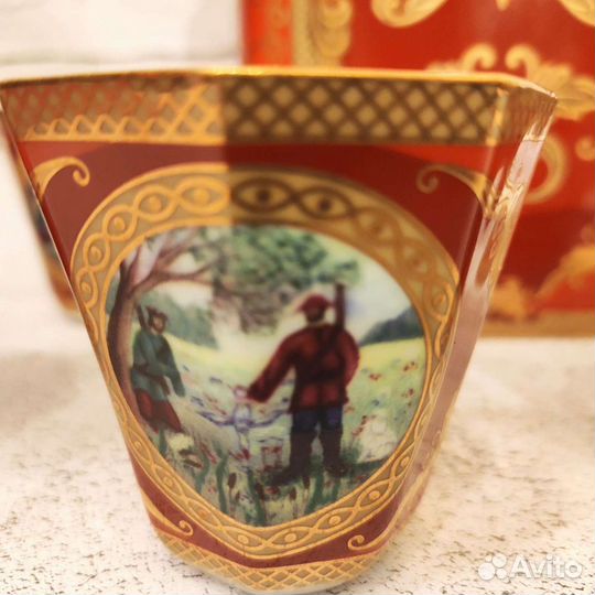 Коньячный набор фарфор