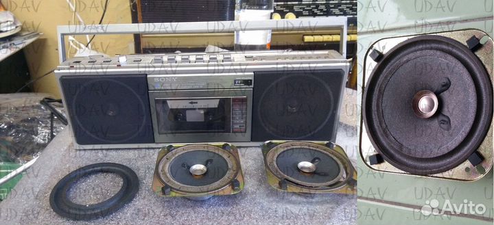 Подвесы к динамикам винтажных магнитол