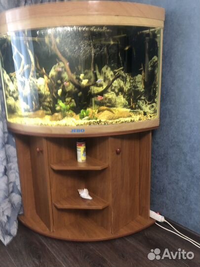 Аквариум с тумбой jebo