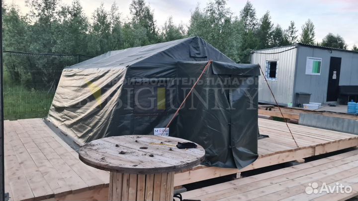 Палатка Армейская Каркасная 10-70 Человек