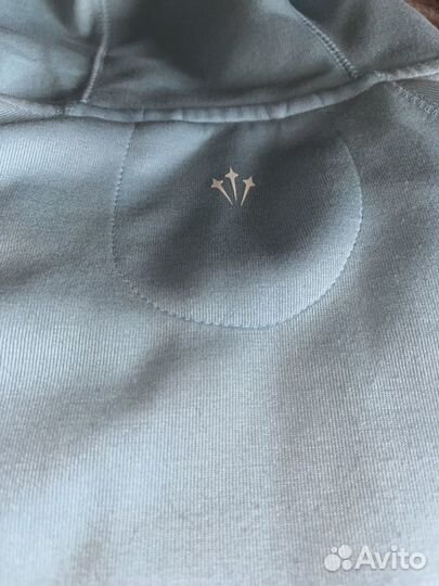 Nike tech fleece nocta голубая